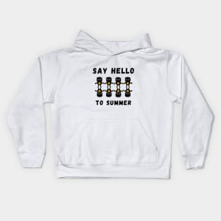 Say hello to summer Kids Hoodie